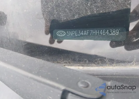 2017 Hyundai Sonata Limited из США, поврежденный, VIN 5NPE34AF7HH464389